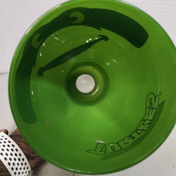 Teenage Mutant Ninja Turtles Blue Mask Leonardo TMNT Green Glass Goblet 2009 EUC - Picture 9 of 12